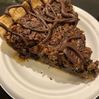 Clint's Bakery and Coffee - Chocolate pecan pie slice - Coffee & Tea Near Me - Breckenridge, Colorado Clint's Bakery and Coffee - Chocolate pecan pie slice - Coffee & Tea Near Me - Breckenridge, Colorado