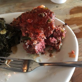 The Globe - Medium rare meatloaf - Bars Near Me - Athens, Georgia The Globe - Medium rare meatloaf - Bars Near Me - Athens, Georgia