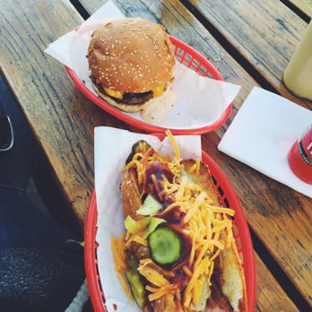 The Wurst - The burger was good, wish there was no bbq sauce and the cheddar would have been better melted - Caterers Near Me The Wurst - The burger was good, wish there was no bbq sauce and the cheddar would have been better melted - Caterers Near Me