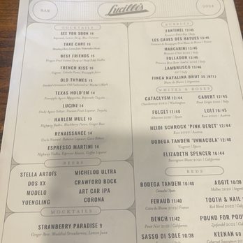 Lucille's - Cocktail Menu - New American Near Me - Houston, Texas Lucille's - Cocktail Menu - New American Near Me - Houston, Texas