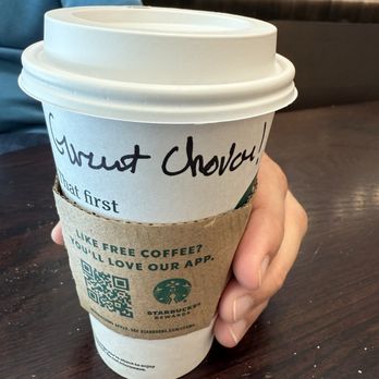 Starbucks - Personalized cup but I have no idea what it says - Coffee & Tea Near Me - Danbury, Connecticut