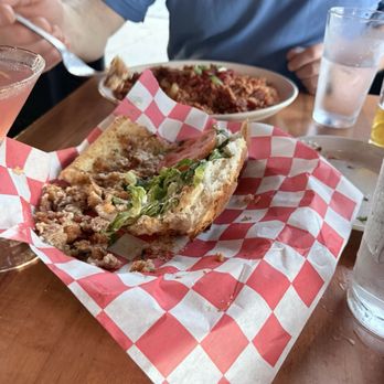 Maxie's Supper Club & Oyster Bar - An oyster poboy with no oysters. Just breading. - Cajun/Creole Near Me - Ithaca, New York Maxie's Supper Club & Oyster Bar - An oyster poboy with no oysters. Just breading. - Cajun/Creole Near Me - Ithaca, New York