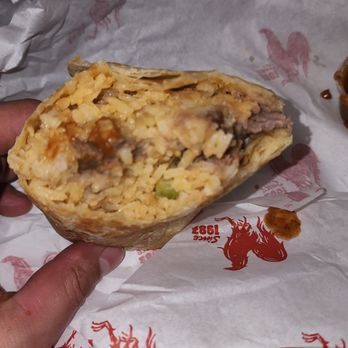 El Gallo Giro - Asada burrito, half way, all rice, hardly any meat. - Caterers Near Me - Fontana, California