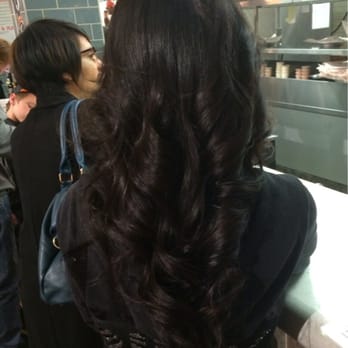 Salon Amerige - Complete transformation compared to how I had it.PS I had the picture taken a couple of stores down at the BurgerParlor by my BF - Hair Salons Near Me - Fullerton, California