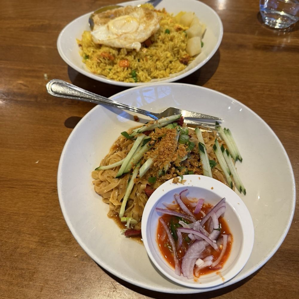My Burma - Garlic Noodles and Burmese Pineapple Fried Rice - Burmese Near Me - Davis, California My Burma - Garlic Noodles and Burmese Pineapple Fried Rice - Burmese Near Me - Davis, California