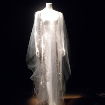 Biosphère - ONE | Outfits from a New Era Exhibit - Dress Made from Electric Light Components - Museums Near Me - Montreal, Quebec