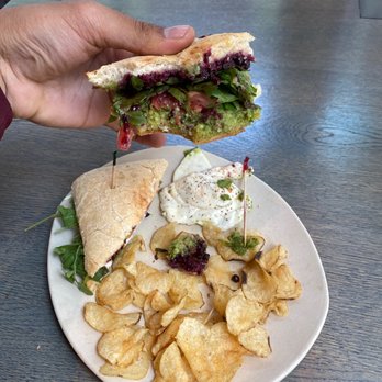 Modern Market Eatery - Blueberry Pesto Sandwich (gross) - Breakfast & Brunch Near Me - Denver, Colorado Modern Market Eatery - Blueberry Pesto Sandwich (gross) - Breakfast & Brunch Near Me - Denver, Colorado