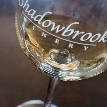 Shadowbrook Winery - a glass of white wine - Wineries Near Me - Walnut Creek, California