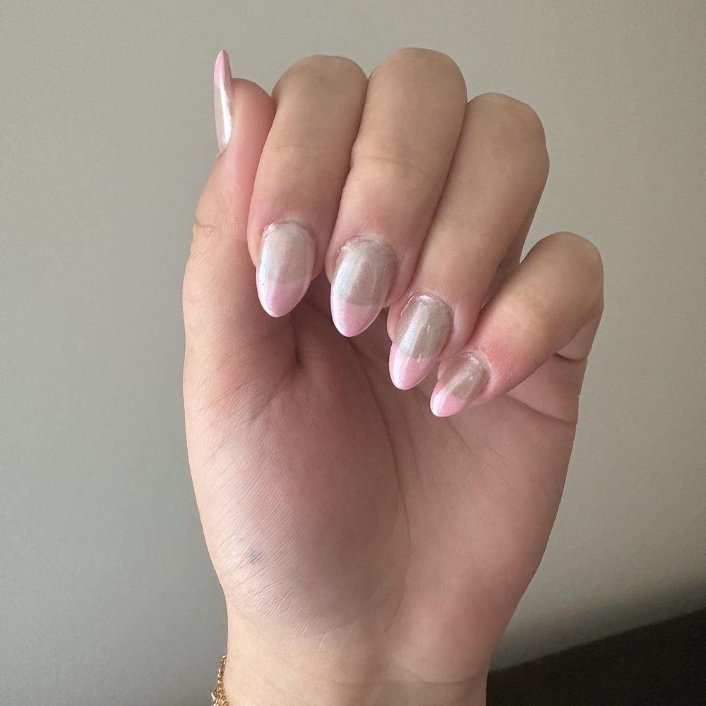 Karelove Nail Spa - Uneven shapes and sizes of nails + clearly infected and inflamed pinky nail - Nail Salons Near Me - Phoenix, Arizona