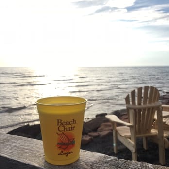 Point Prim Chowder House - Beach chair lager - Seafood Near Me - Charlottetown, Prince Edward Island