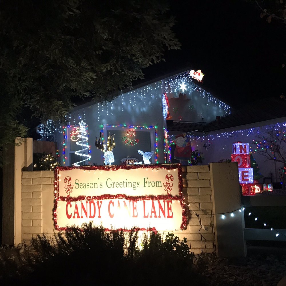 Candy Cane Lane - Festivals Near Me - Vacaville, California