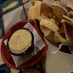 Chucks Steak House And Margarita Grill - Chips and Jalapeño Cheddar queso