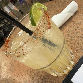 Casa Rio - Patron margarita w/ tajin - Mexican Near Me - San Antonio, Texas Casa Rio - Patron margarita w/ tajin - Mexican Near Me - San Antonio, Texas