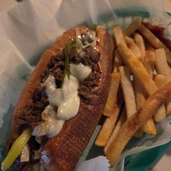 Sports Page - Philly cheese steak