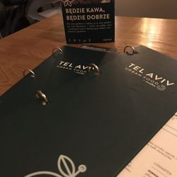 Tel Aviv Urban Food - Menus