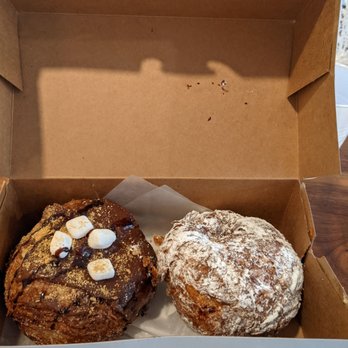 Parlor Doughnuts - S'mores and raspberry filled - Donuts Near Me - Nashville, Tennessee Parlor Doughnuts - S'mores and raspberry filled - Donuts Near Me - Nashville, Tennessee