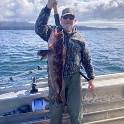 Middle Island Lodge - Me with slot ling cod