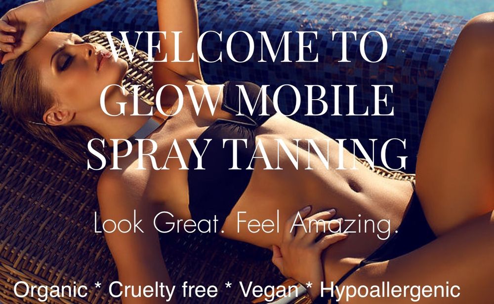 Glow Mobile Spray Tanning Logo