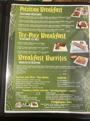 Menu photo 2 Mexican Tacos and Bar West Palm Beach, FL