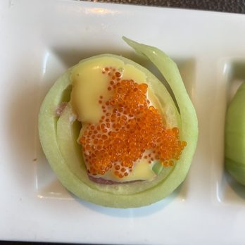 Sushi.Com - Olympic appetizer. 7/10 for taste. Very mustard & vinegar heavy. - Sushi Bars Near Me - Spokane, Washington Sushi.Com - Olympic appetizer. 7/10 for taste. Very mustard & vinegar heavy. - Sushi Bars Near Me - Spokane, Washington