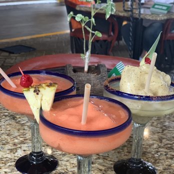 Casa Tequila - 2 margarita casa tequila and I don't remember the name of the third one - Mexican Near Me - Cancún, ROO Casa Tequila - 2 margarita casa tequila and I don't remember the name of the third one - Mexican Near Me - Cancún, ROO