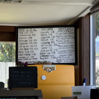 Cafe Soleil - Drinks and Specials Menu - Coffee & Tea Near Me - Talent, Oregon