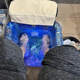 Ready for my pedi! Ready for my pedi!
