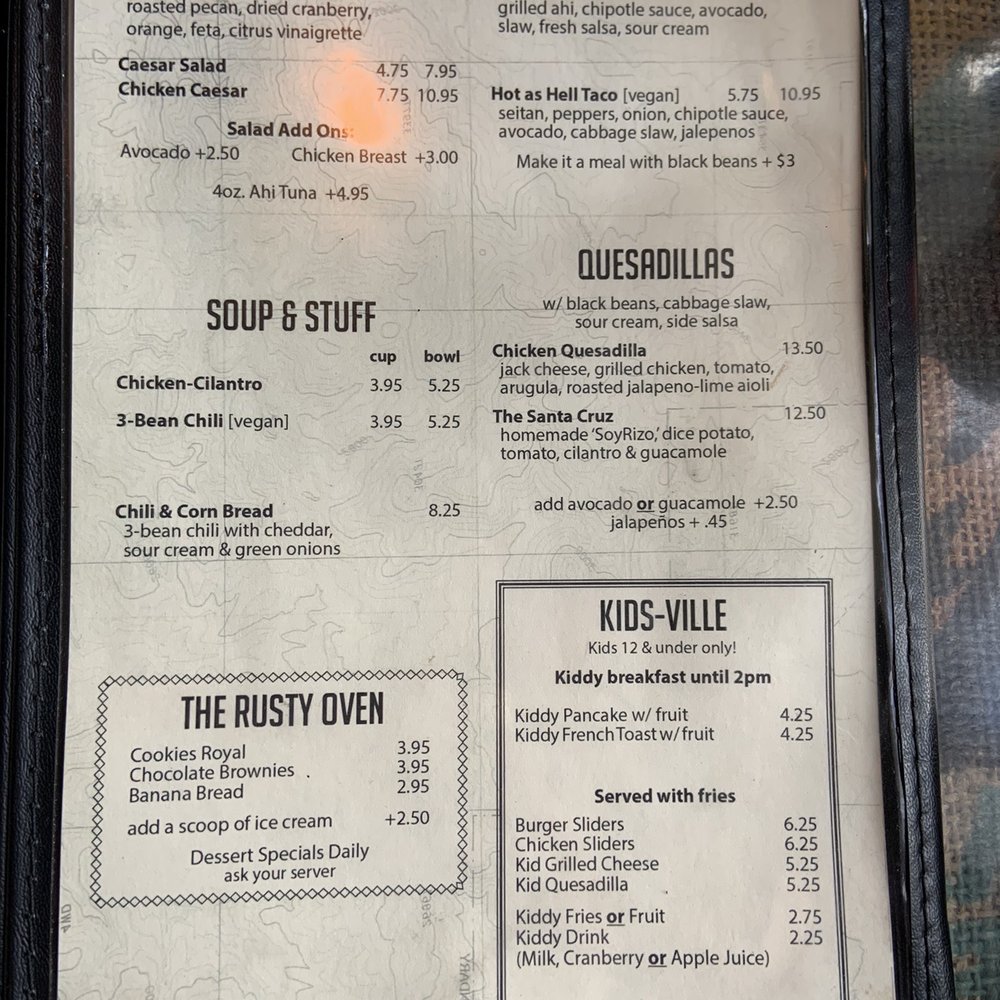 Crossroads Cafe - Menu 10/24/21 - Cafes Near Me - Joshua Tree, California Crossroads Cafe - Menu 10/24/21 - Cafes Near Me - Joshua Tree, California