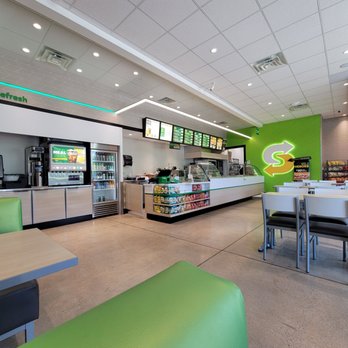 Subway - the interior of a subway restaurant - Sandwiches Near Me - West Branch, Iowa