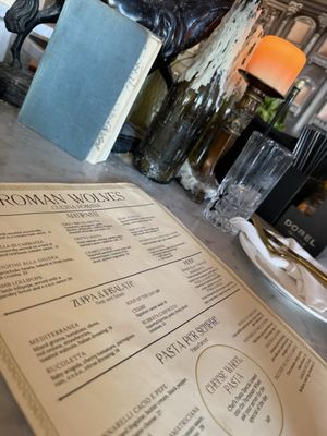 Menu photo 1 Roman Wolves San Diego, CA Menu photo 1 Roman Wolves San Diego, CA