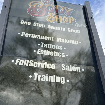 The Body Shop - Signage - Eyelash Service Near Me - Monroe, Michigan The Body Shop - Signage - Eyelash Service Near Me - Monroe, Michigan