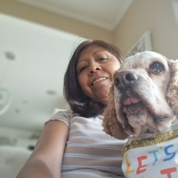 The Pampered Pet Palace - I am here with my sweet baby. - Pet Groomers Near Me The Pampered Pet Palace - I am here with my sweet baby. - Pet Groomers Near Me