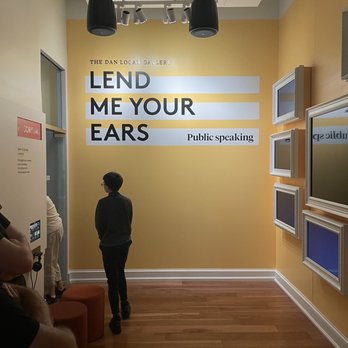 Planet Word Museum - Public speaking room where you can record your own speech (door on left) - Museums Near Me - Washington, DC, District of Columbia Planet Word Museum - Public speaking room where you can record your own speech (door on left) - Museums Near Me - Washington, DC, District of Columbia