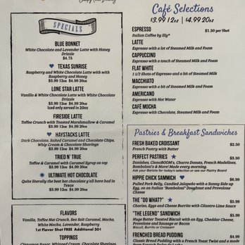 Haystacks - Menu - Breakfast & Brunch Near Me - Sulphur Springs, Texas
