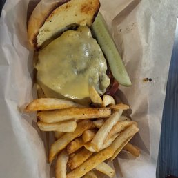 278 smash burger with fries 278 smash burger with fries