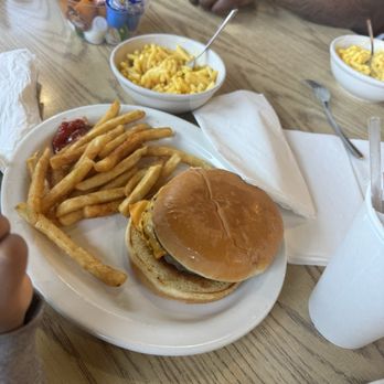 Omelets Etc - Cheeseburger with fries and Macaroni - Breakfast & Brunch Near Me - Colorado Springs, Colorado Omelets Etc - Cheeseburger with fries and Macaroni - Breakfast & Brunch Near Me - Colorado Springs, Colorado