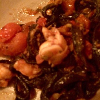 Lupo Verde - Close up of squid ink pasta dish - Italian Near Me - Washington, DC, District of Columbia