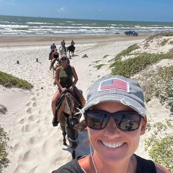 Horses On The Beach - Heading back to the stables - Horseback Riding Near Me - Corpus Christi, Texas