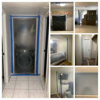 Asap Restoration - Mold Remediation - 3rd step - install containment Barriers - Damage Restoration Near Me - Deerfield Beach, Florida Asap Restoration - Mold Remediation - 3rd step - install containment Barriers - Damage Restoration Near Me - Deerfield Beach, Florida