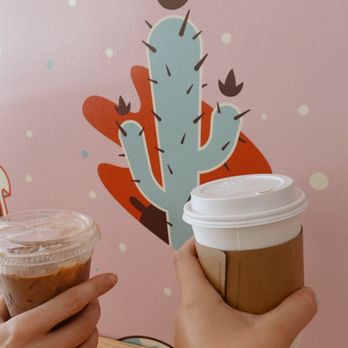 Six Shooter Coffee - Cinnamon Latte and mocha something against the cute wall - Coffee & Tea Near Me - Cleveland, Ohio Six Shooter Coffee - Cinnamon Latte and mocha something against the cute wall - Coffee & Tea Near Me - Cleveland, Ohio
