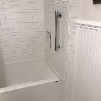 Triad Tile Worx - More of hall bath tub and tile job - Flooring Near Me Triad Tile Worx - More of hall bath tub and tile job - Flooring Near Me
