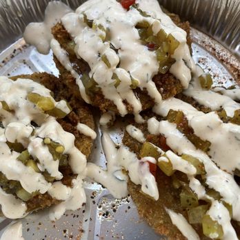 Buttermilk and Honey - Fried Green Tomatoes - Cafes Near Me - Richmond, Virginia Buttermilk and Honey - Fried Green Tomatoes - Cafes Near Me - Richmond, Virginia