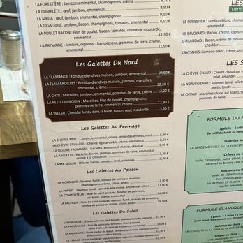 La Crêperie - Menu 2 of 2 - Creperies Near Me - Lille, 59 La Crêperie - Menu 2 of 2 - Creperies Near Me - Lille, 59