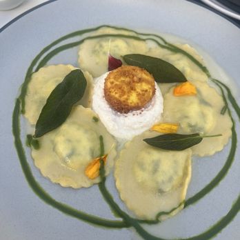 Lilac Montecito - Ravioli dish - Modern European Near Me - Montecito, California