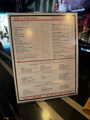 Menu photo 3 The Void Seattle, WA