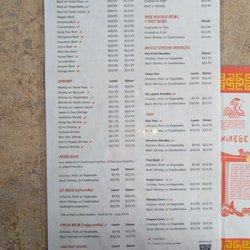 Peking Garden - Menu