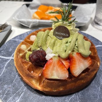 Sisters Thai - Tokyo matcha waffle - Thai Near Me - Alexandria, Virginia Sisters Thai - Tokyo matcha waffle - Thai Near Me - Alexandria, Virginia