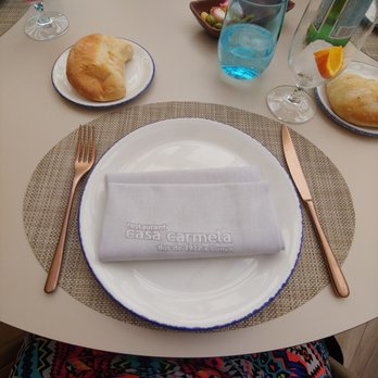 Casa Carmela - Place setting very nice - Arroceria / Paella Near Me - Valencia, V