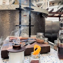 Mist Wine Bar and Tapas - Smoked R Old Fashioned.
