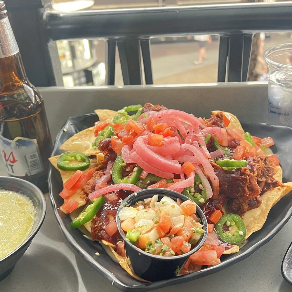 Whiskey Licker Up Saloon - This was pulled pork nachos - Bars Near Me - Las Vegas, Nevada